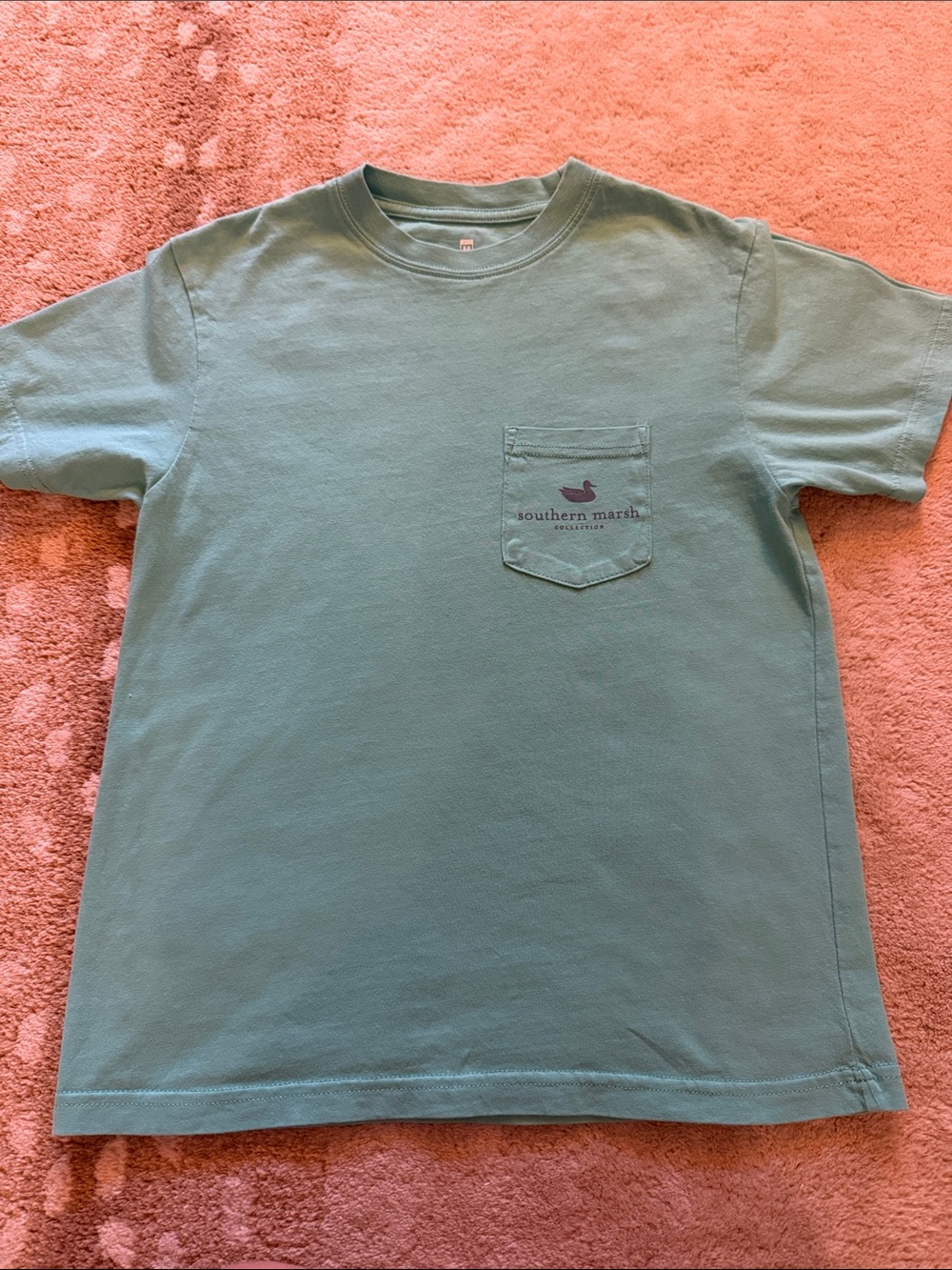 Southern Marsh Seafoam Green Short Sleeve Pocket T-Shirt